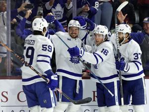 Maple Leafs' Matthews scores 50th goal in 54th game, fastest to mark in 28 years