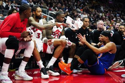 Brandon Ingram says Raptors 'let one slip away' in 119-92 loss to Knicks