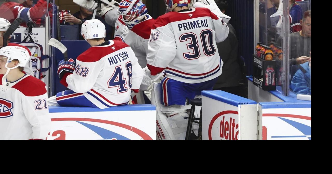 Cole Caufield scores twice to lead Canadiens over Sabres 7-5