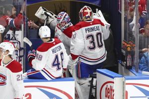 Cole Caufield scores twice to lead Canadiens over Sabres 7-5