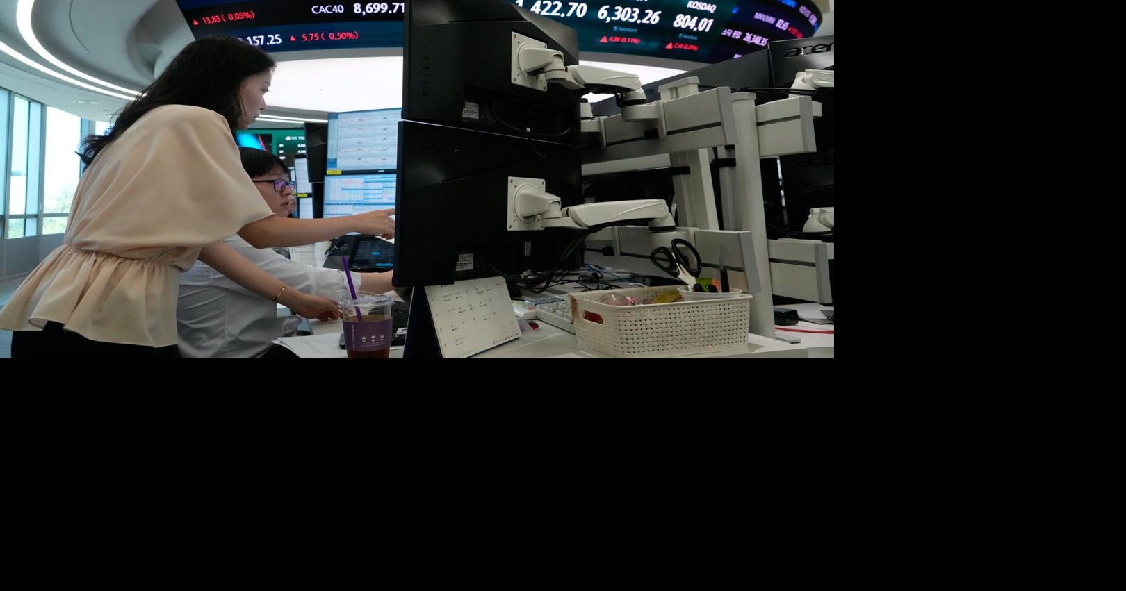 US stocks jump as employers unexpectedly cut 23,000 jobs, raising hopes that rate hikes can wait