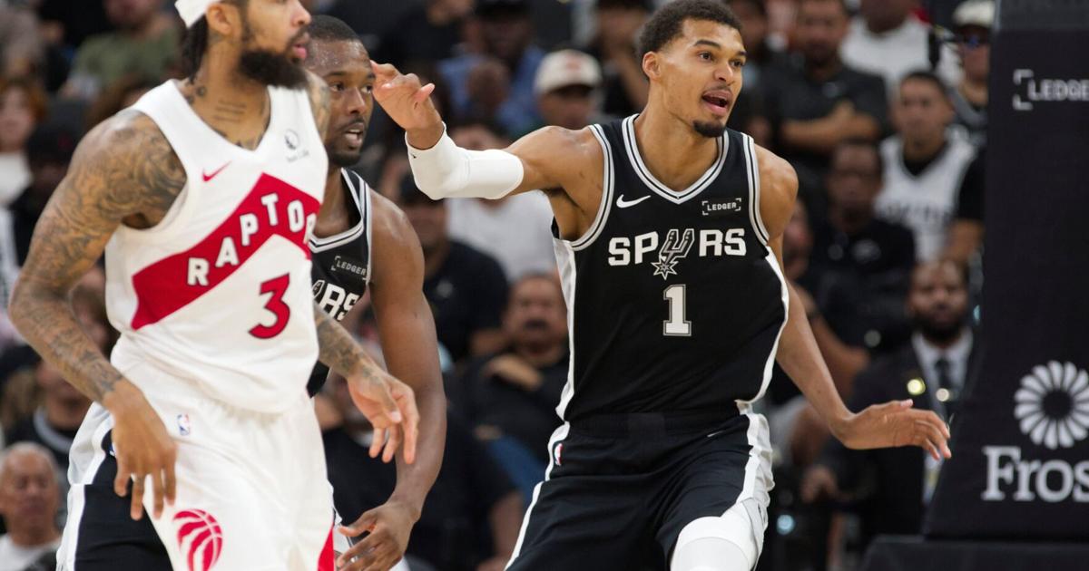 Raptors vs. Spurs: Victor Wembanyama toys with Toronto defence in Texas