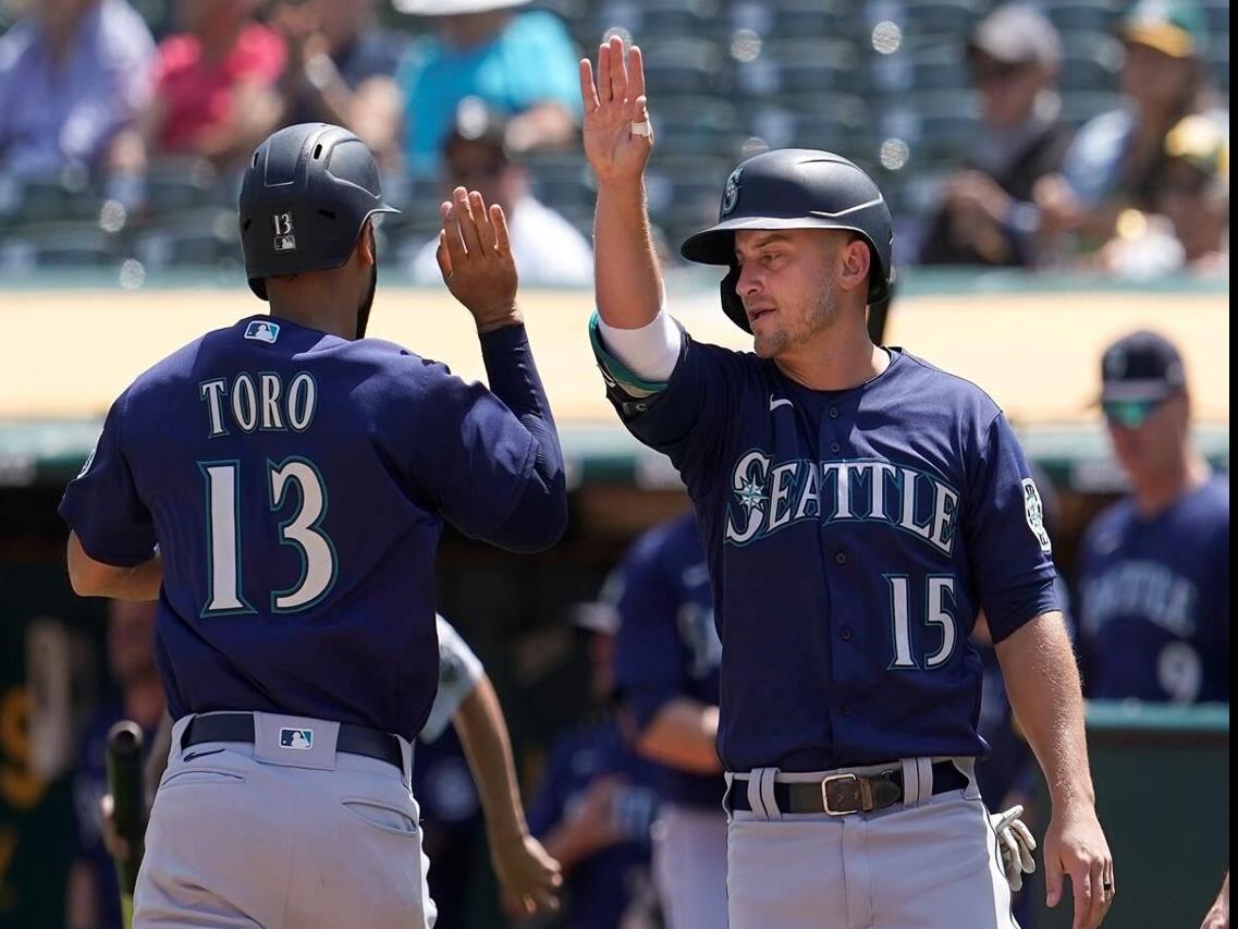 Kyle Seager, Ty France homer, Mariners top A's, move up in playoff