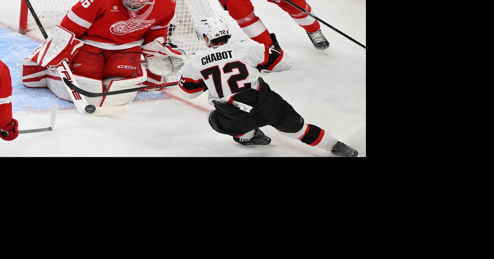 DeBrincat scores in OT to give Red Wings 4-3 win over Senators