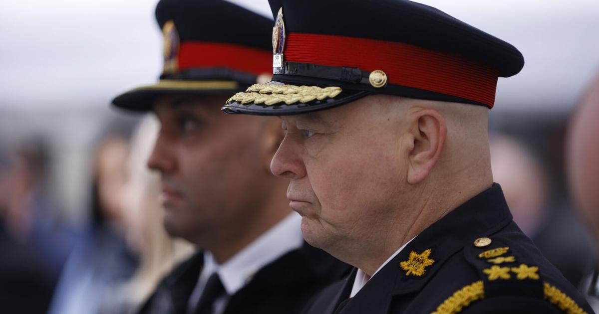 Jason Boag Toronto budget poses âsignificant riskâ: police board chair