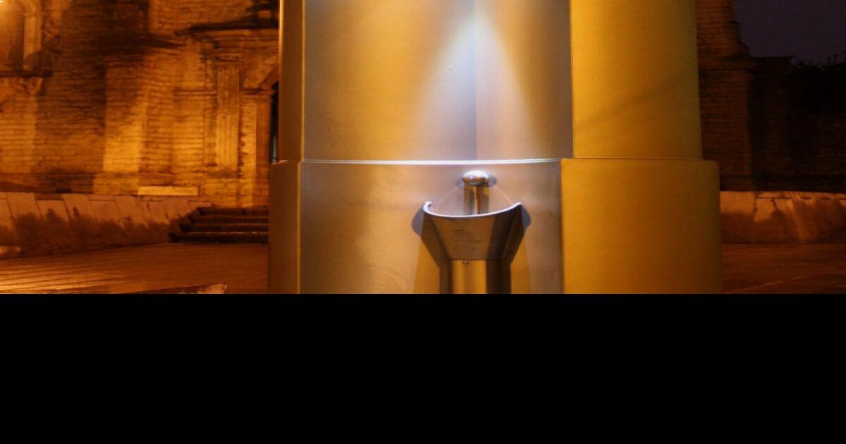 Retractable urinals in Europe, Australia rise from the ground to provide relief