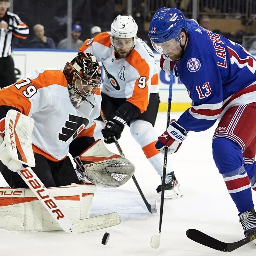 Flyers lose 7th straight as Kreider, Shesterkin lead Rangers to 4-1 win –  Delco Times