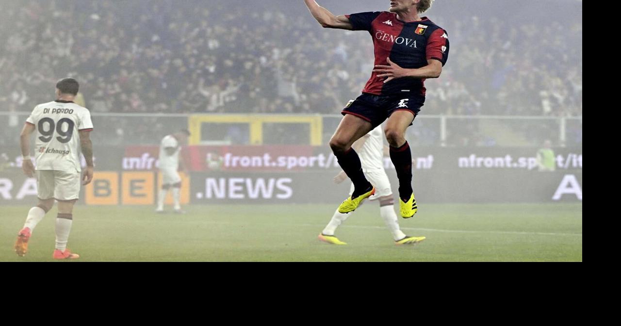 Genoa beats Cagliari 3-0 and confirms Serie A status