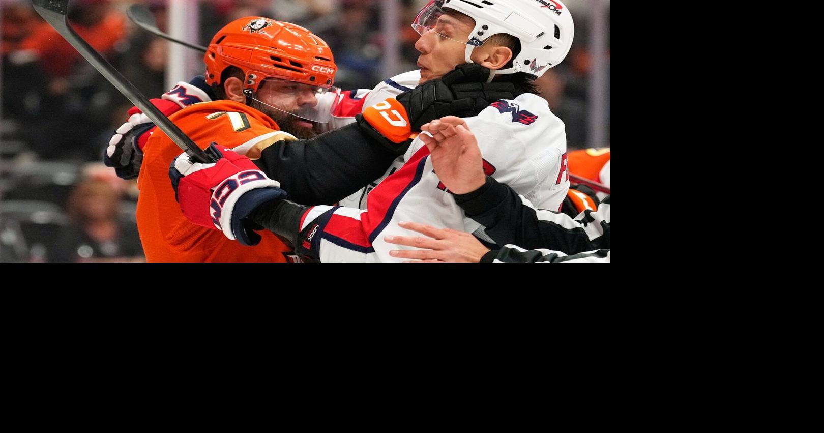 Ducks snap Capitals' 6-game winning streak with 4-3 shootout victory on goals by Terry, McTavish