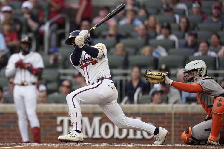 Rookie Drake Baldwin has 6 RBIs as Braves win 9-5 to hand Giants their 6th straight loss