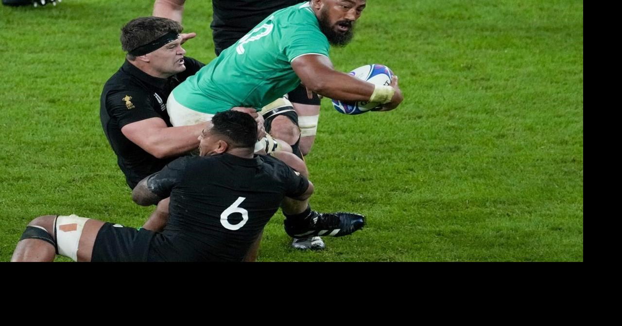 All Blacks give defensive masterclass to knock out Ireland at Rugby ...