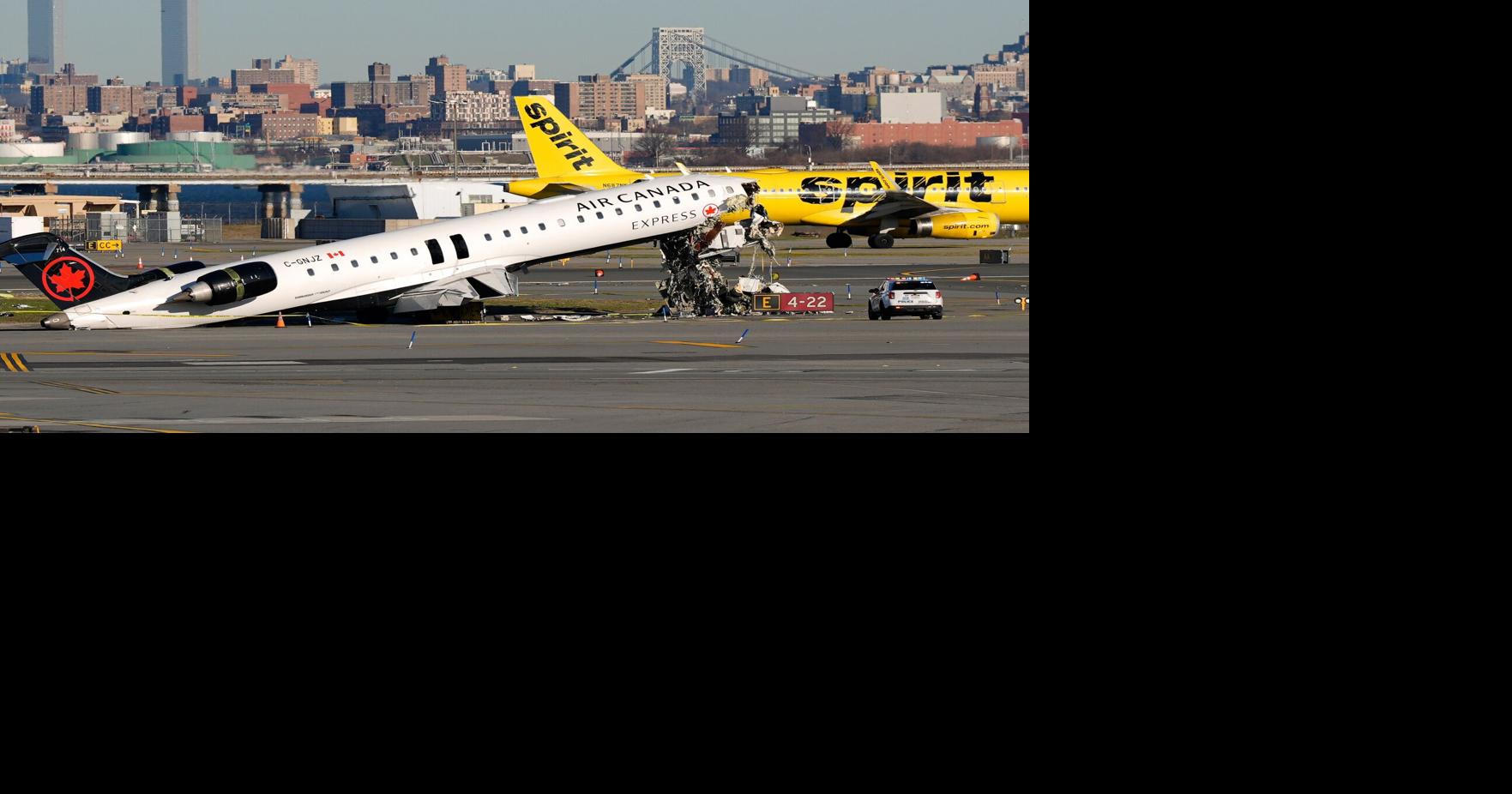 Der Absturz einer Air Canada am Flughafen LaGuardia: Wie es zu der ...
