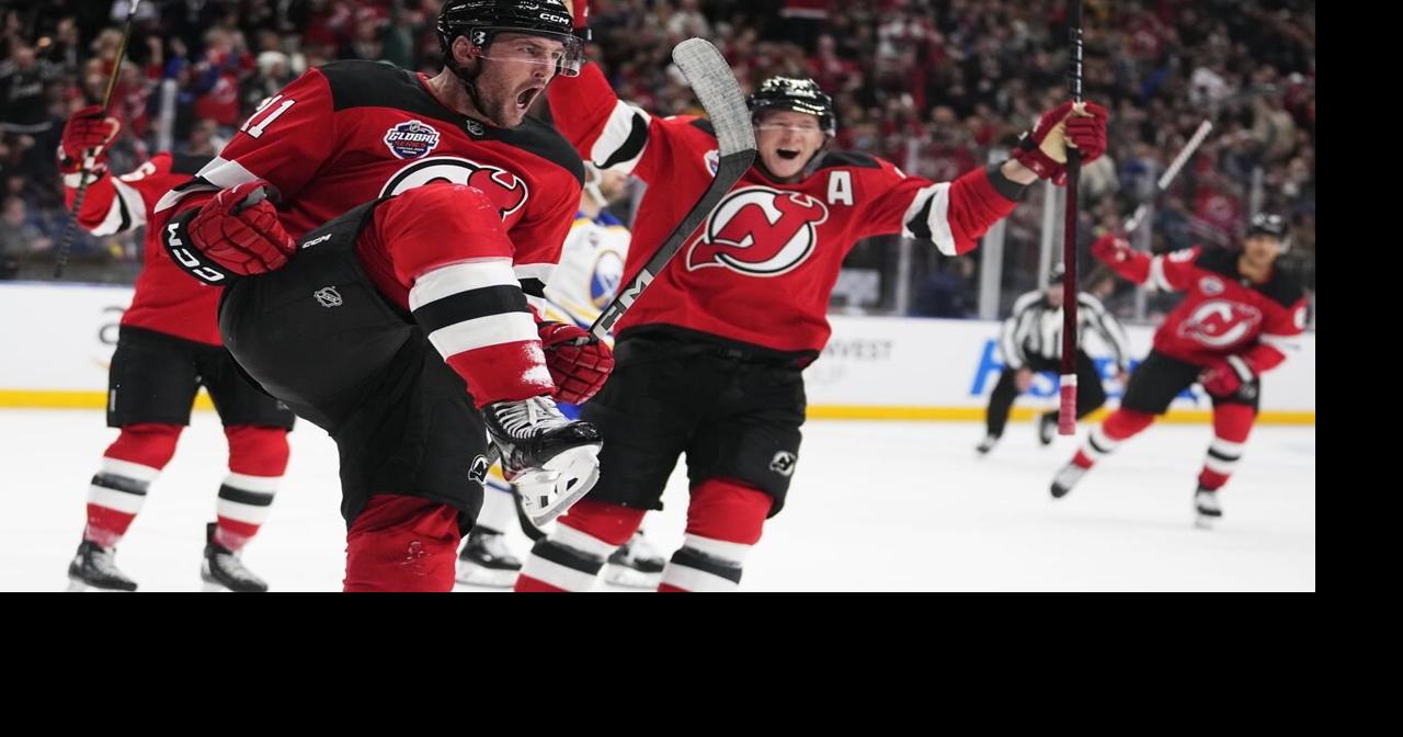 Devils beat Sabres 4-1 in NHL regular-season opener in Prague