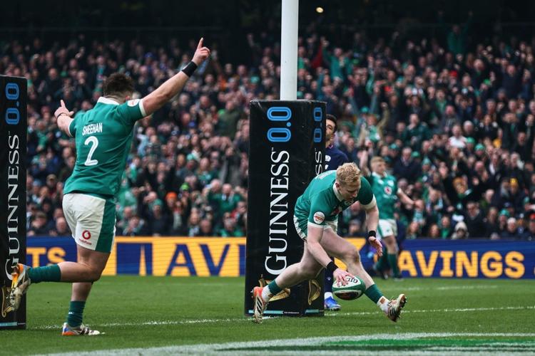 Ireland beats Scotland to win Triple Crown and finish second to France ...