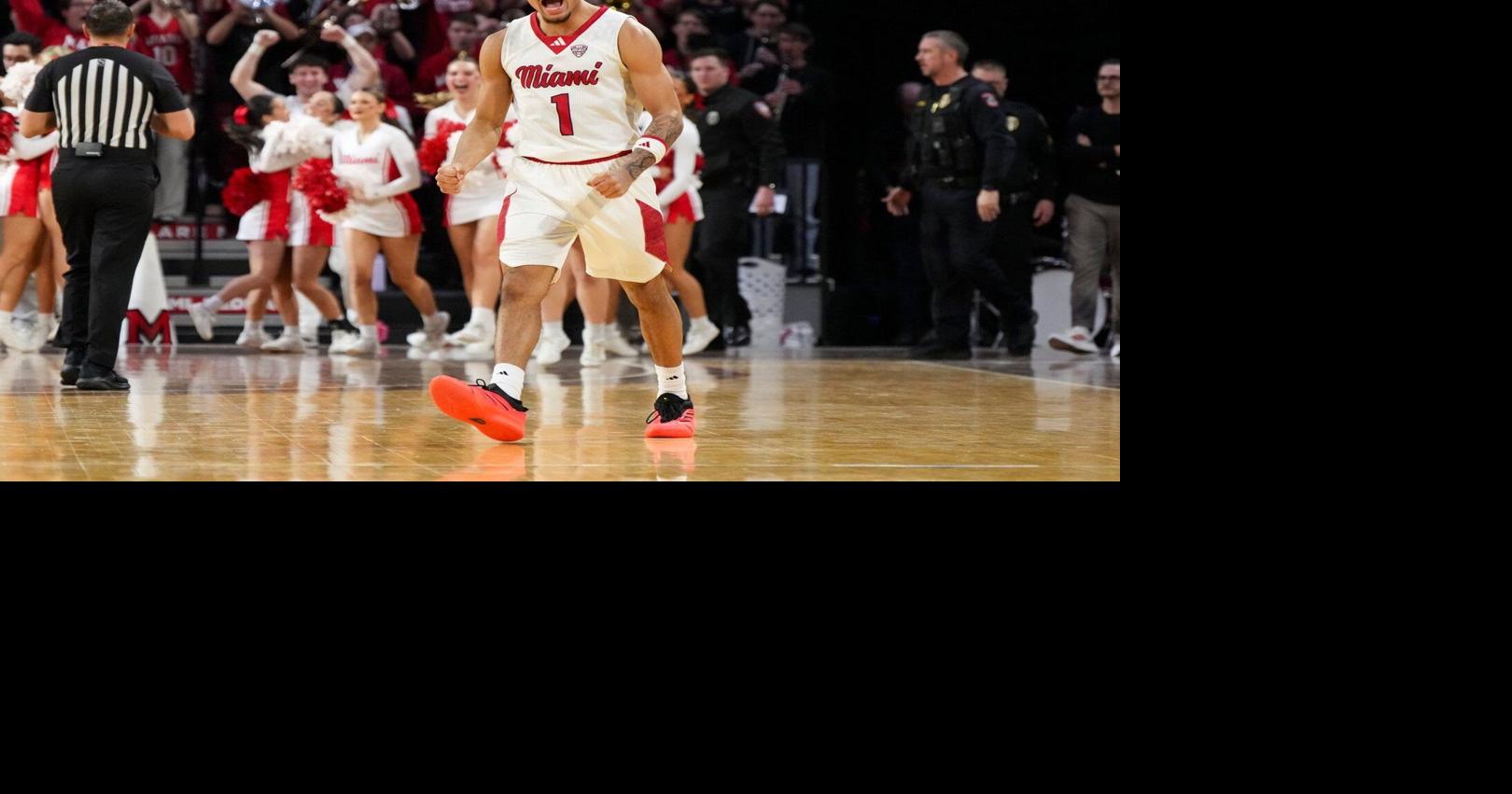 No. 24 Miami (Ohio) improves to 21-0 by holding off UMass 86-84