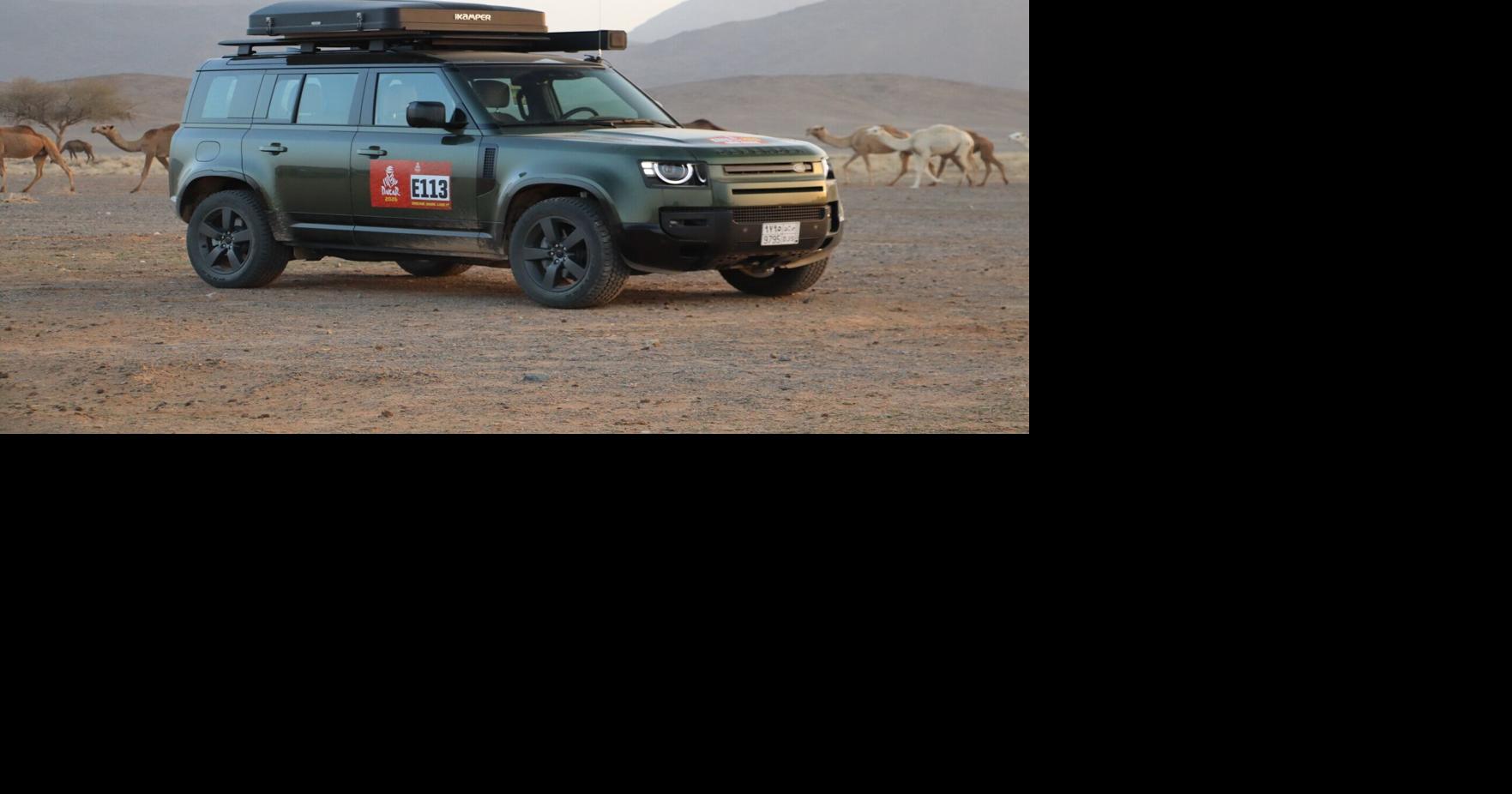 2026 Land Rover Defender 110 traverses Saudi dunes with ease