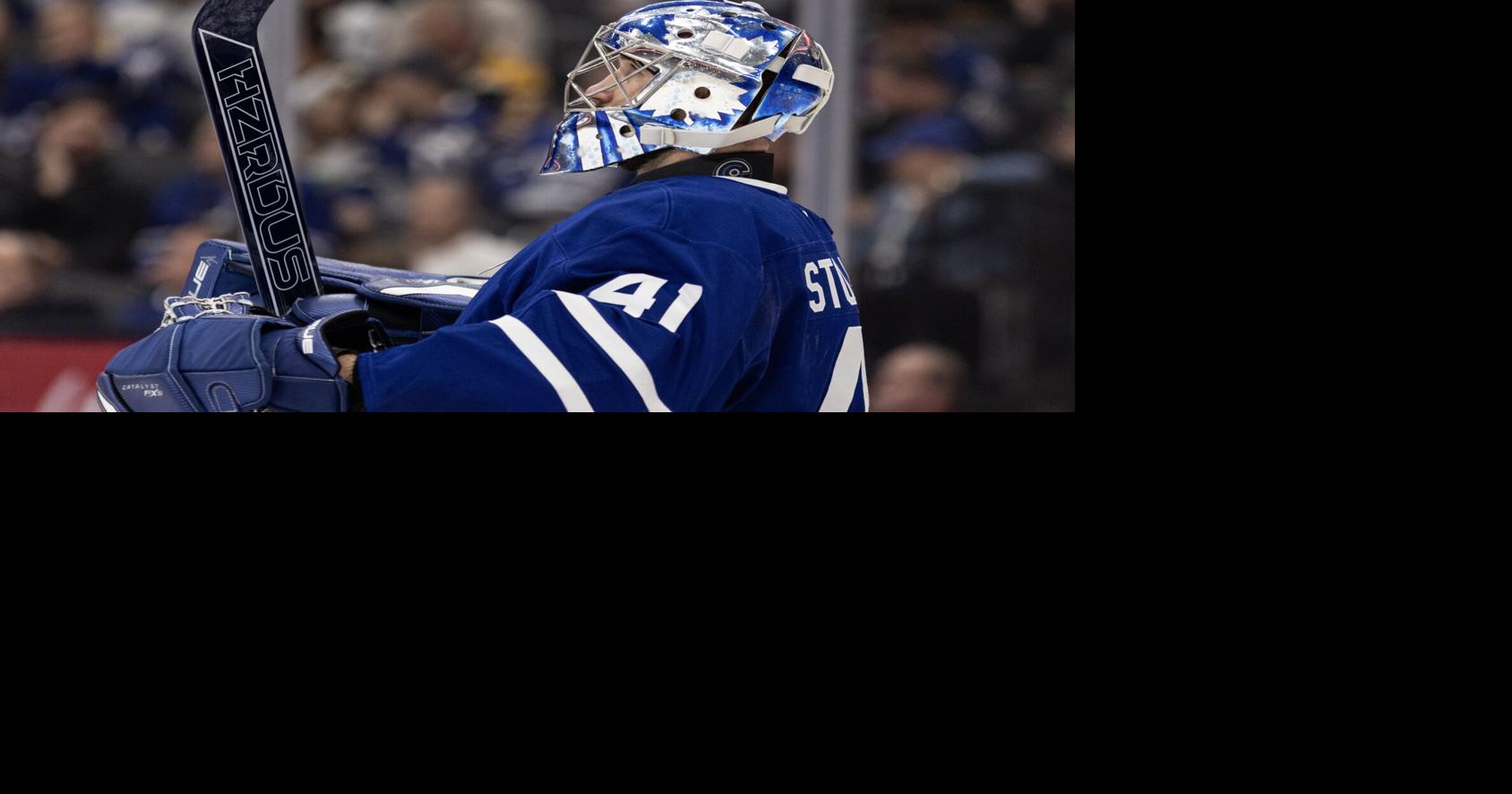 Stolarz ends Bruins’ dominance with first shutout with Leafs