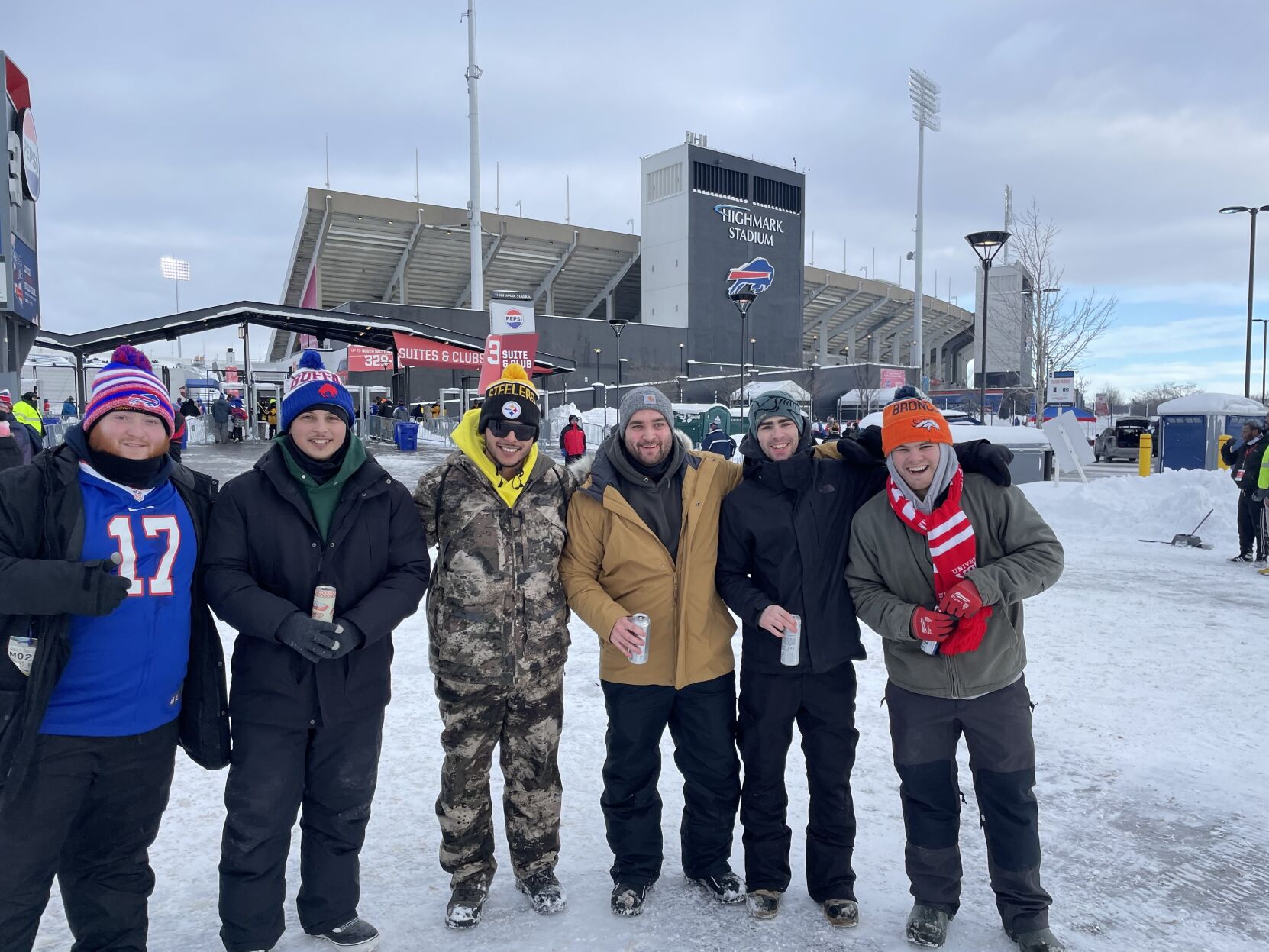 How Buffalo Bills Fans Made Snowy Stadium Playoff Ready