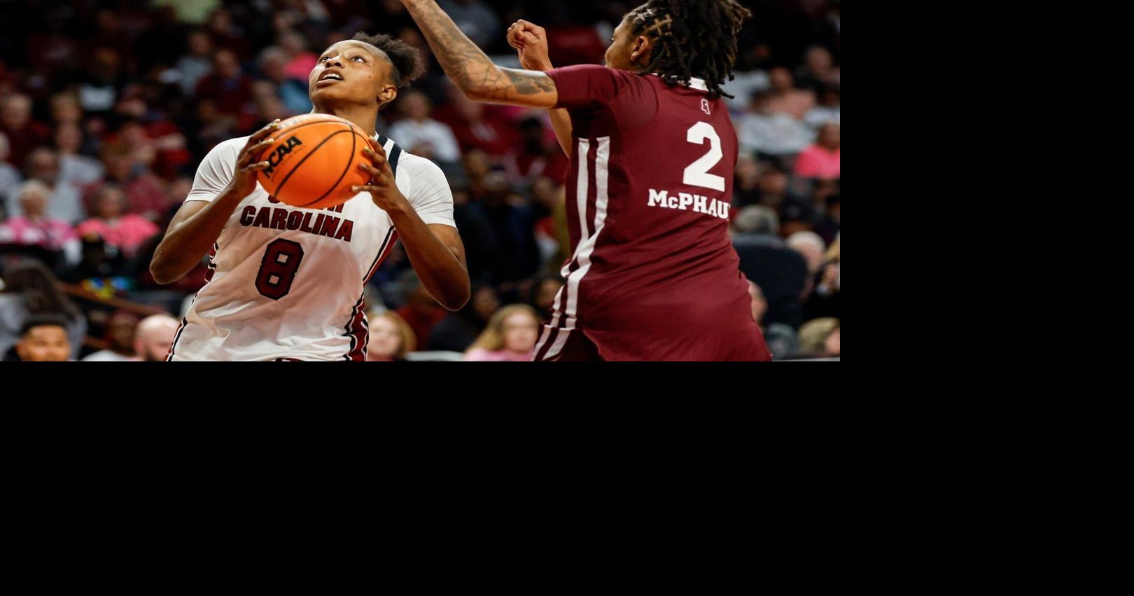 Edwards scores 21, surpasses 1,000 career points in No. 3 South Carolina’s 88-45 win over Bulldogs