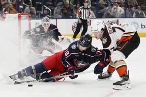 Blue Jackets defenseman Damon Severson is expected to miss six weeks with an oblique injury