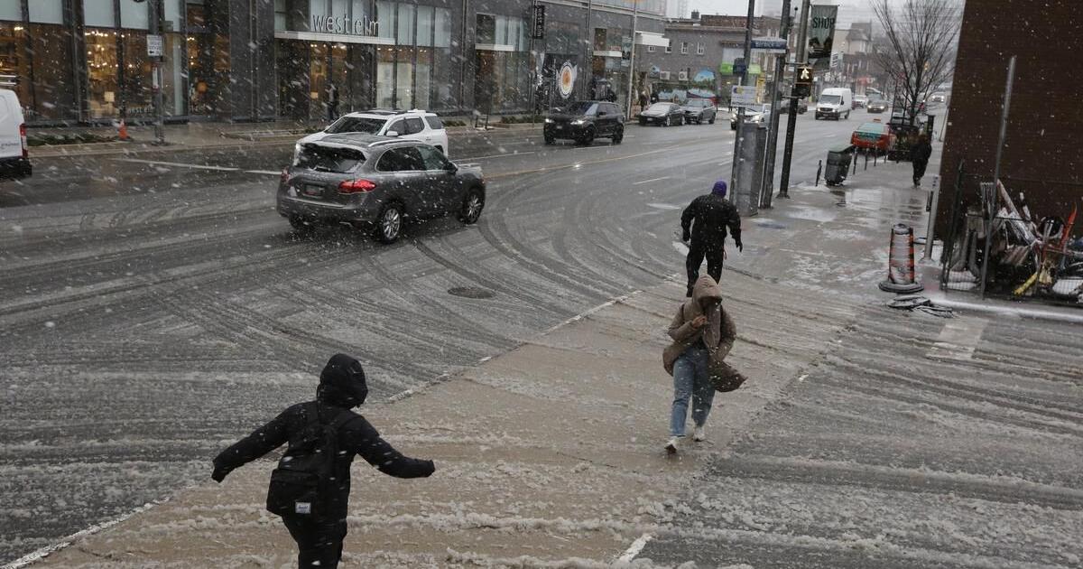 Freezing rain warning in effect for Toronto and southern Ontario