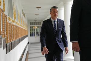 Hegseth announces a new drone command and cuts to 20% of generals in 'State of the Force' speech