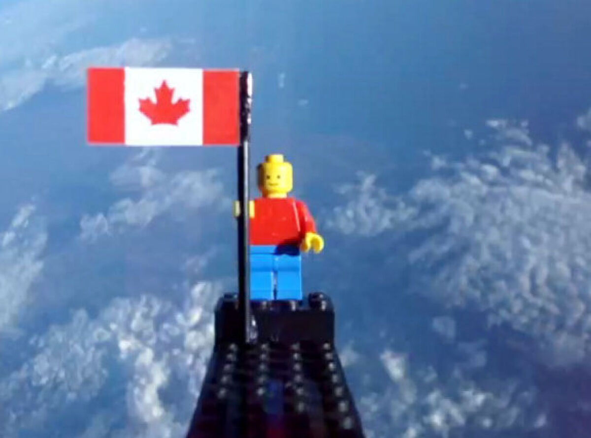 Lego man in space sale