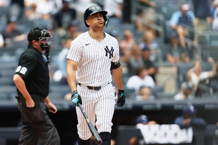 Stanton and Rice hit early homers as Yankees beat Rays 7-4 on busy trade-deadline day