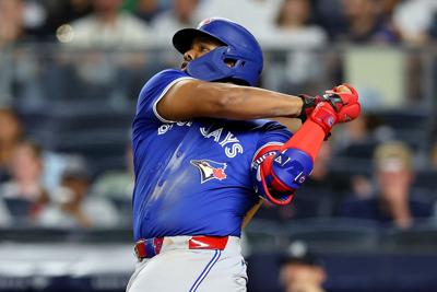 Jays Yankees Guerrero