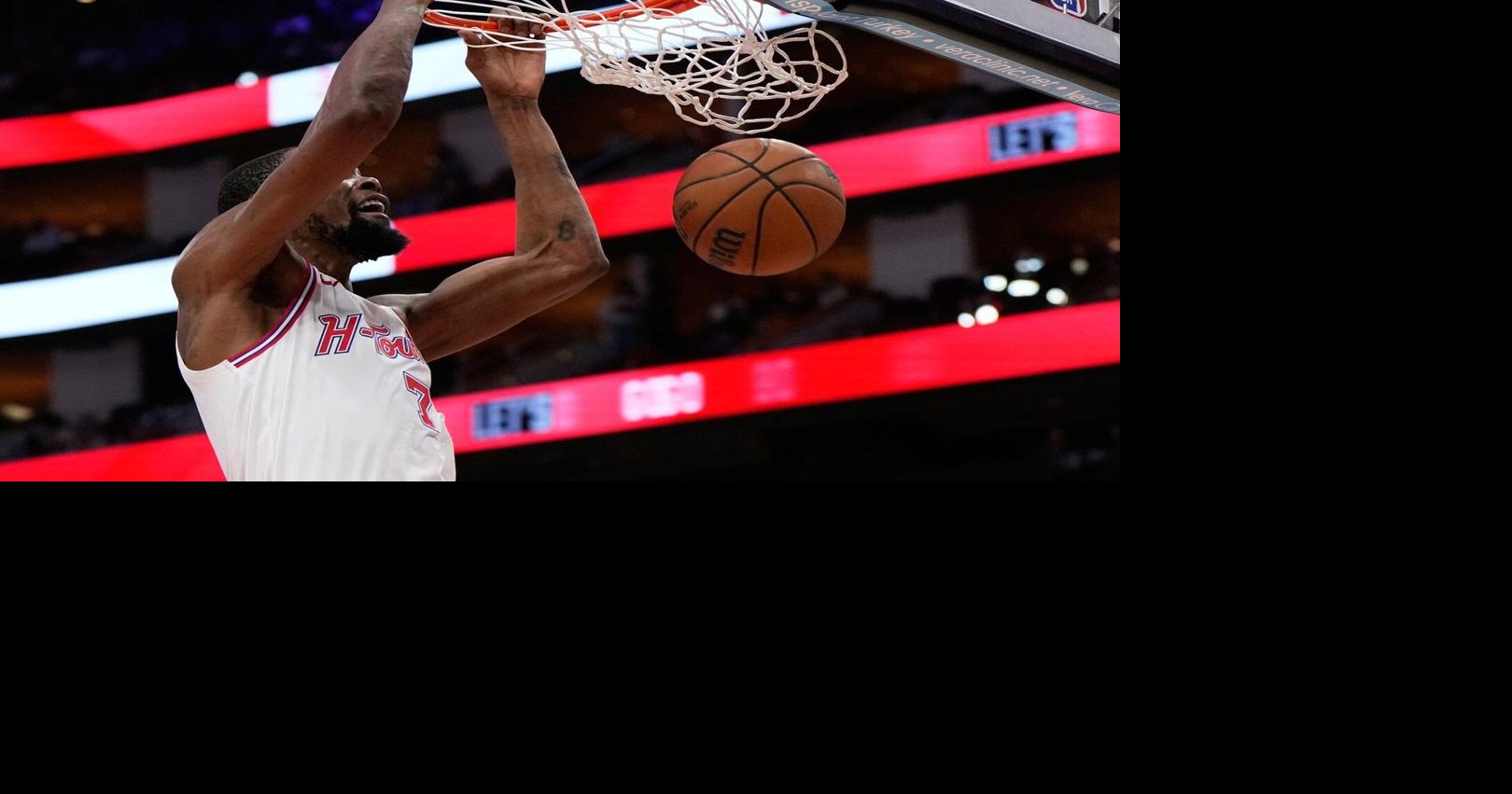 Sheppard scores 27 points on a career-high 9 3s in the Rockets' win ...