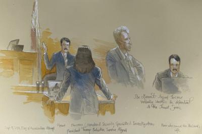 Prosecution continues case against the man accused in a Trump assassination attempt
