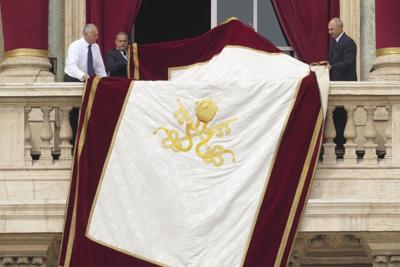 Pope Leo XIV celebrates Mass at tomb of St. Peter before greeting the masses for his noon blessing
