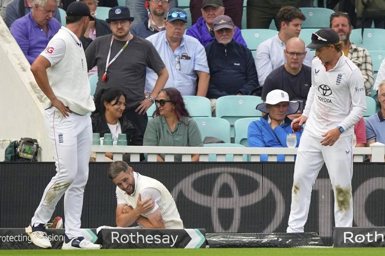 England bowler Chris Woakes to miss rest of England-India test with ...