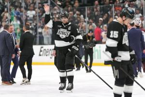 Anze Kopitar's 2-decade career with the Los Angeles Kings ends in cheers and tears with playoff loss