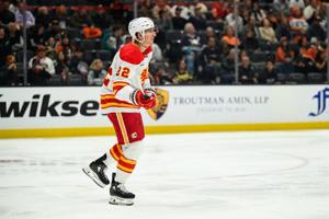NHL fines Calgary Flames forward Strome $5,000 for cross-checking