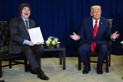 Trump says he doesn't think Argentina needs a bailout, but US will help