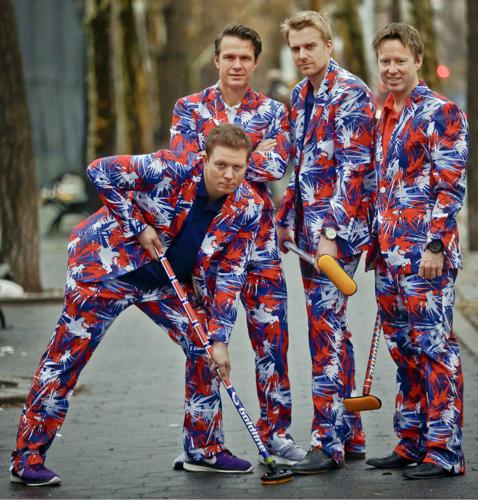 Norway's men's curlers are bringing crazy pants back