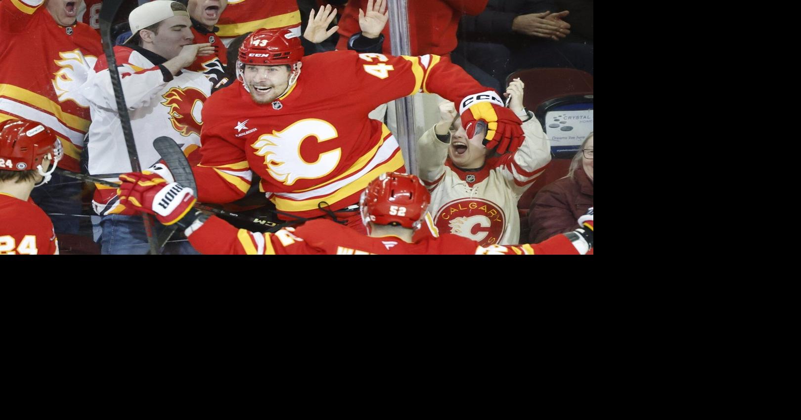 Matt Coronto scores hat trick as Calgary Flames burn Anaheim Ducks 4-1