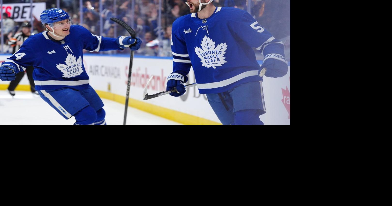 Woll nets shutout as injury-riddled Maple Leafs burn Devils 4-0