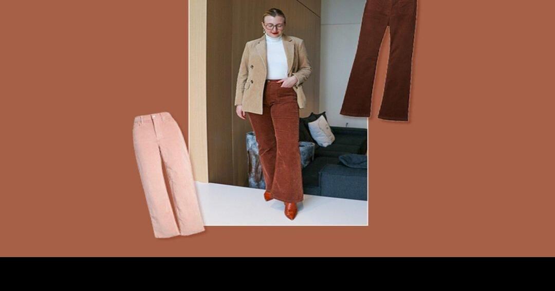 Perfect Fit Cord Pants - Infashion