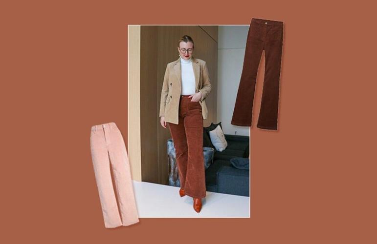Corduroy pants are back in fashion. I tried the trend