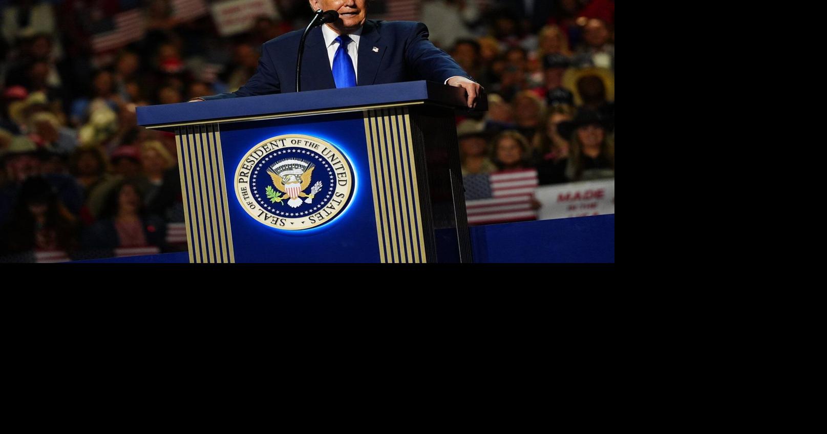 The Latest: Trump makes dubious pledge to give every US adult $5,000 if GOP wins midterm elections