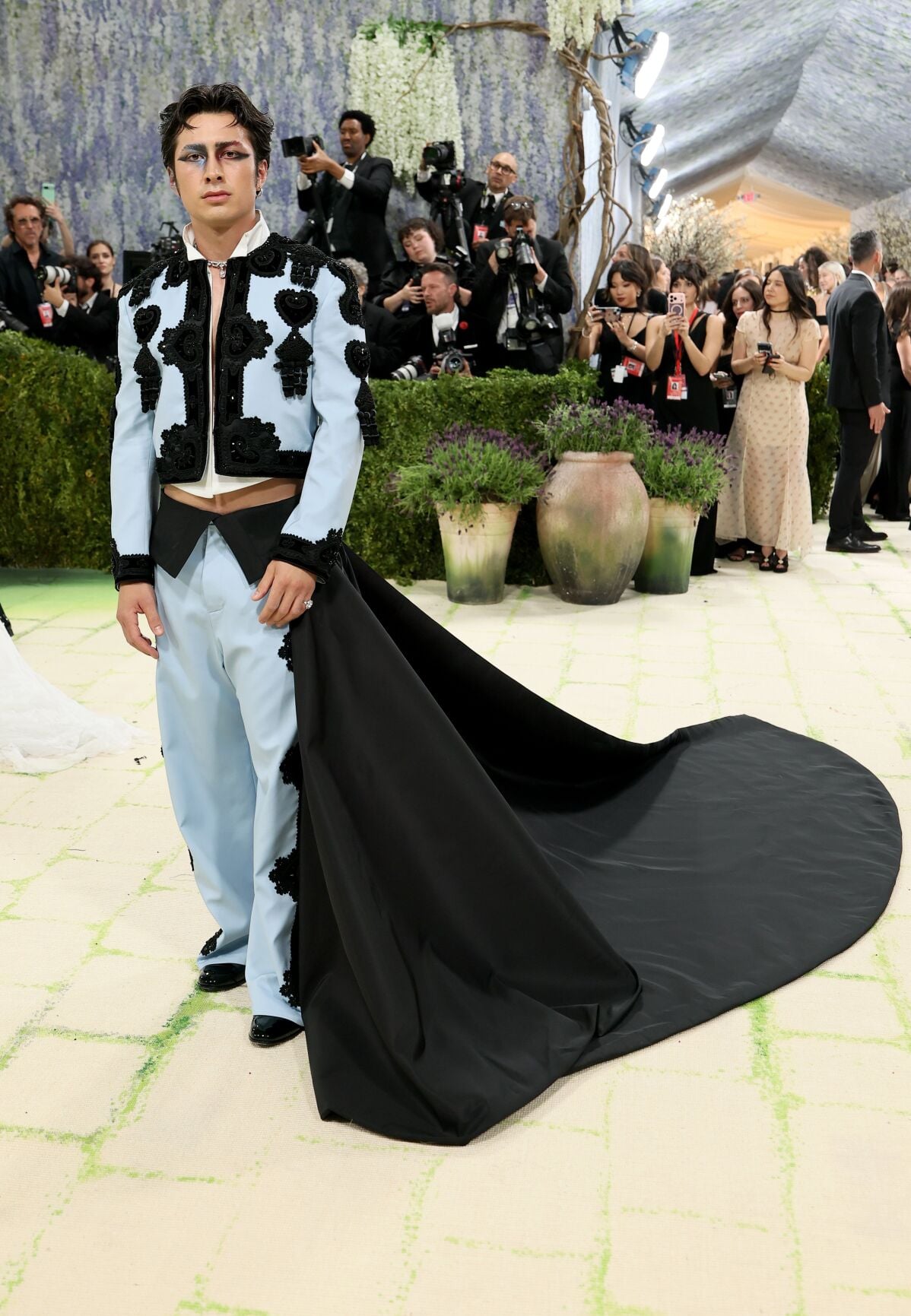 Hudson Williams at the 2026 Met Gala.
