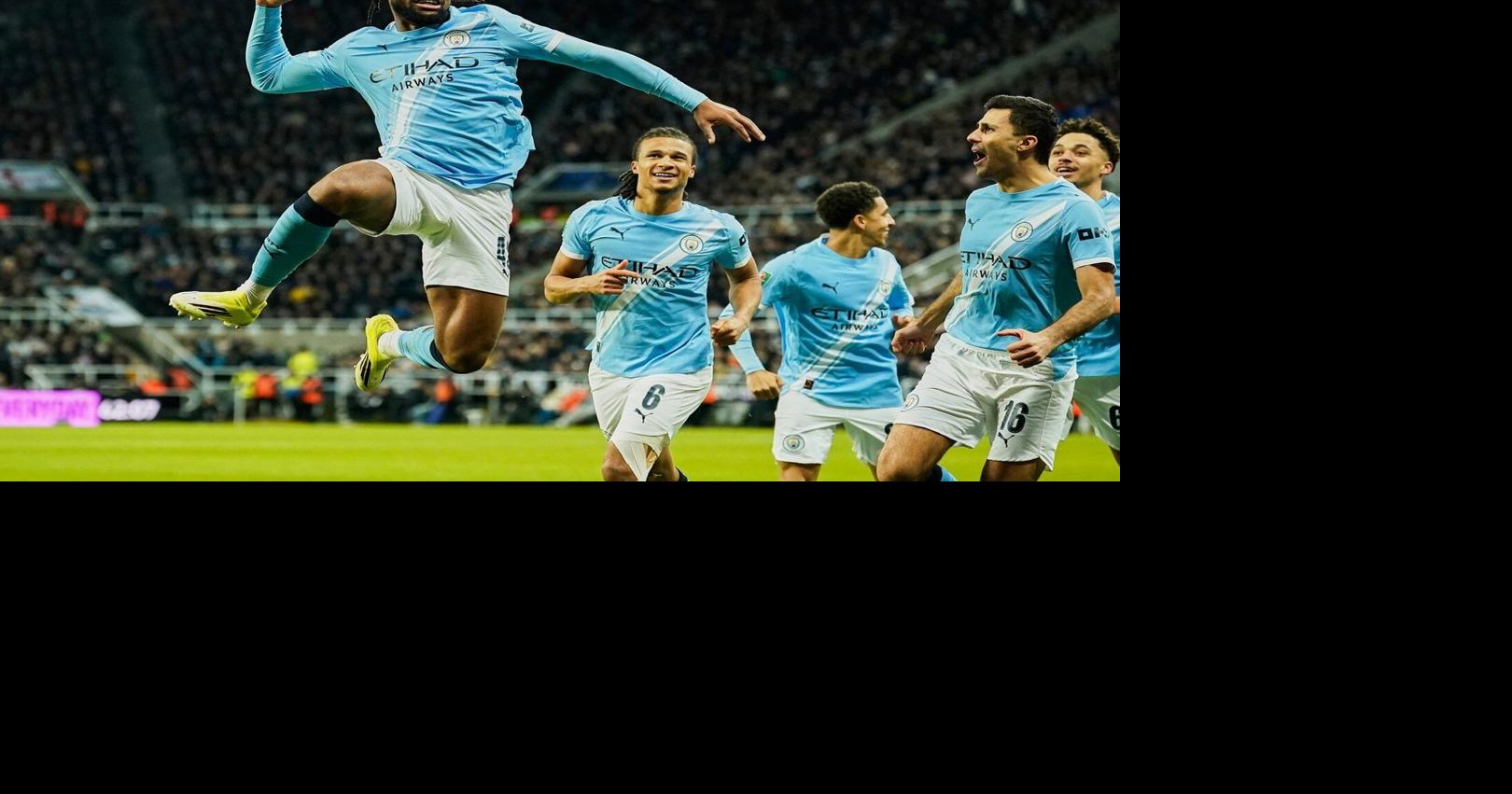 EPL scores: Semenyo scores again as Man City beats Newcastle 2-0 in English League Cup semifinal