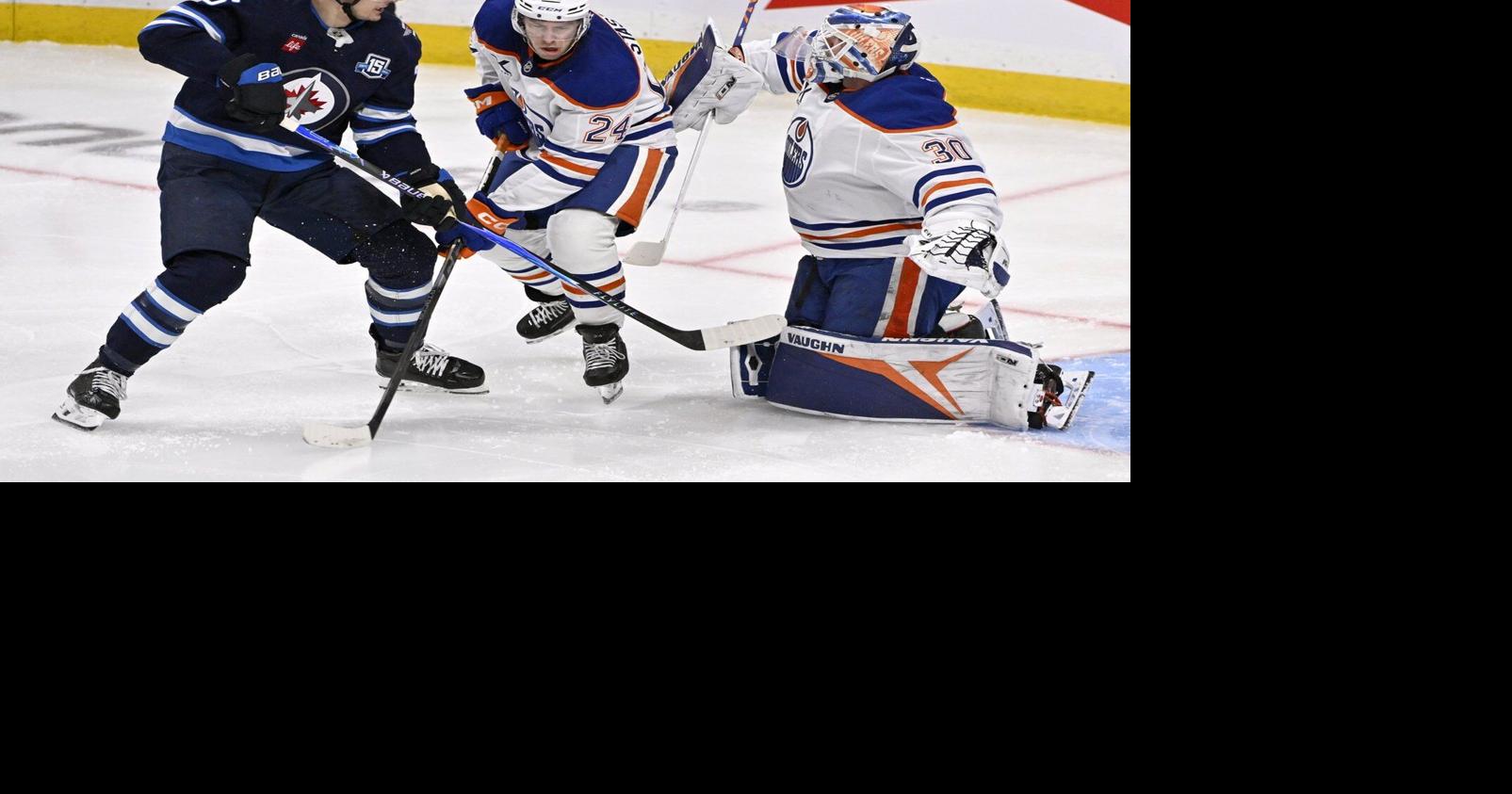Pickard’s 41 saves lifts Edmonton Oilers to 3-1 win over Winnipeg Jets