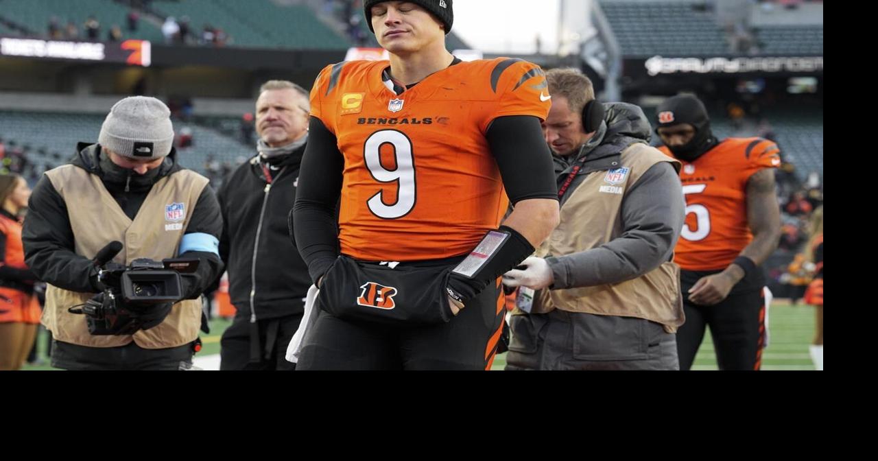 Joe Burrow is no longer talking about the playoffs after another loss by the high-scoring Bengals