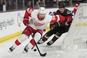 Connor Ingram makes 28 saves, Coyotes beat Red Wings 4-0 to end home losing streak