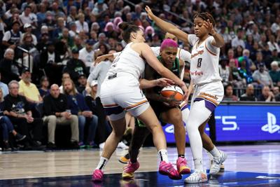 Mercury snap back from 20-point deficit to beat Lynx in OT and even WNBA semifinal series