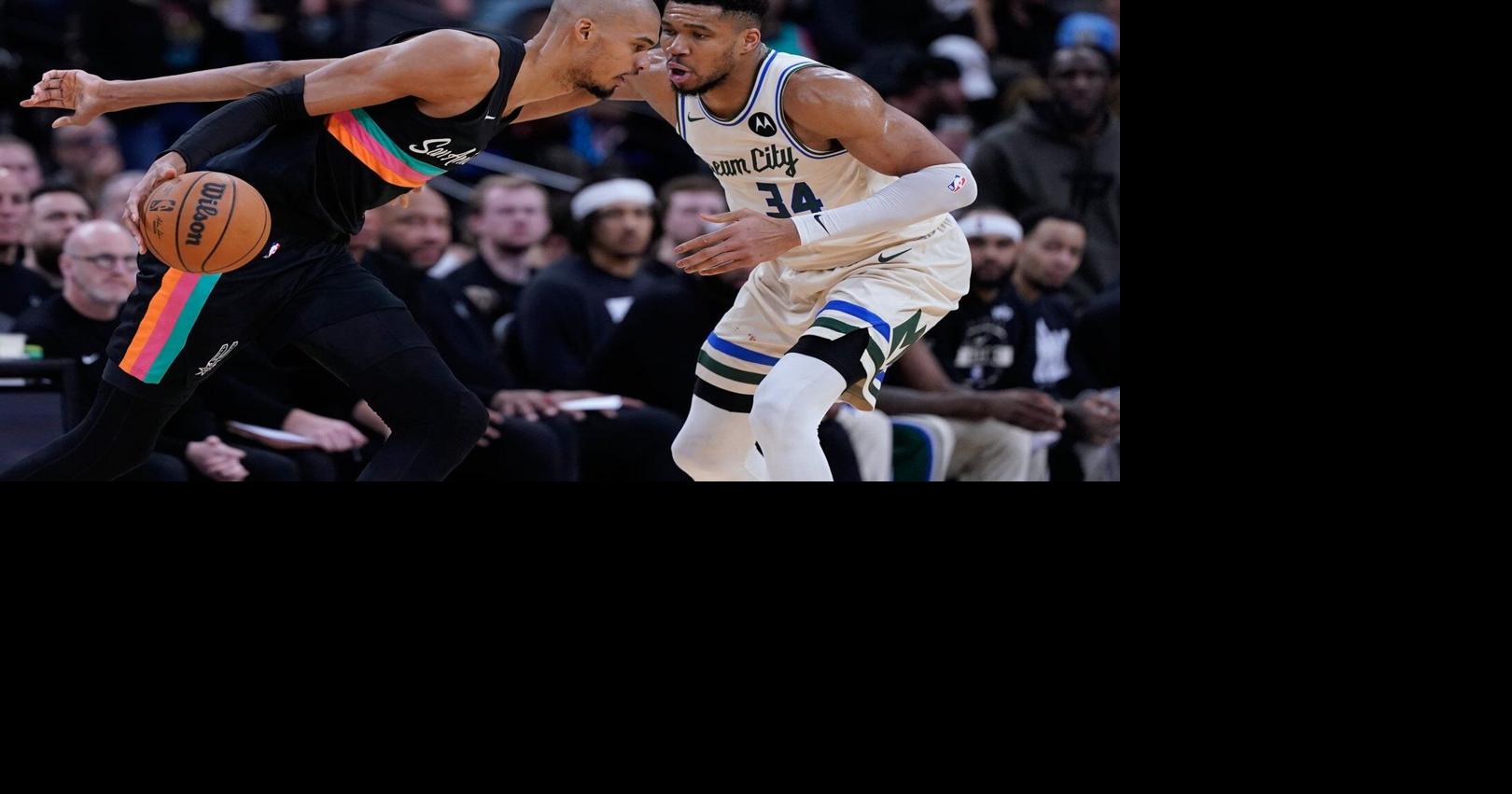 Wembanyama returns from injury scare to fuel Spurs past Bucks, 119-101