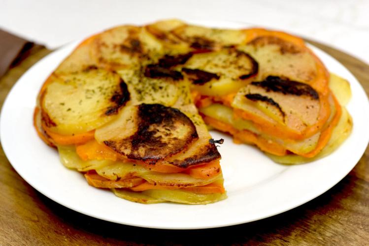 Make Stewart's potatoes Anna from her Vegetables book